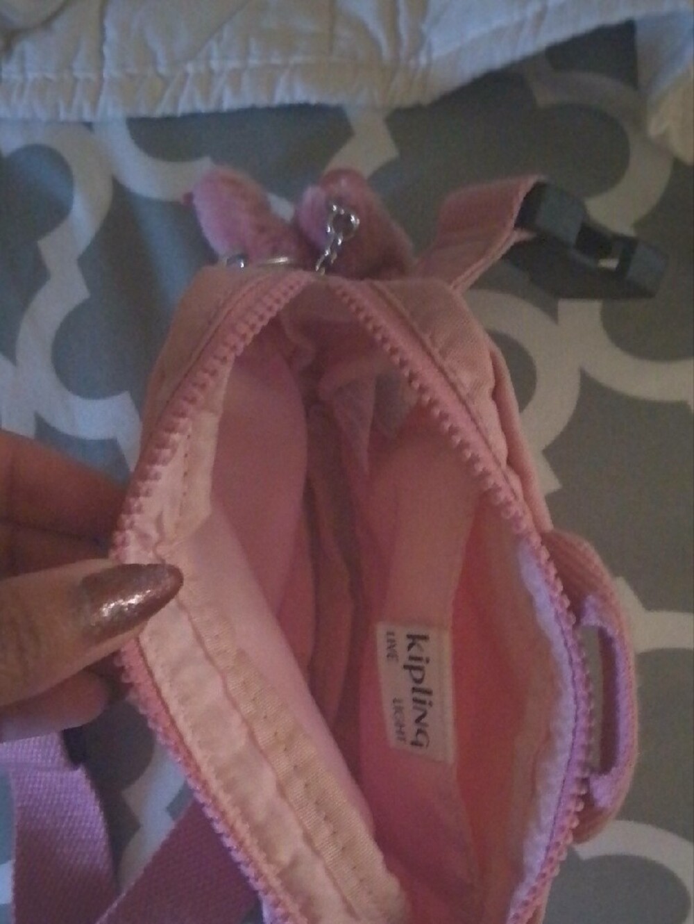 Kipling Blush Pink Crossbody Belt Bag - Picture 4 of 4